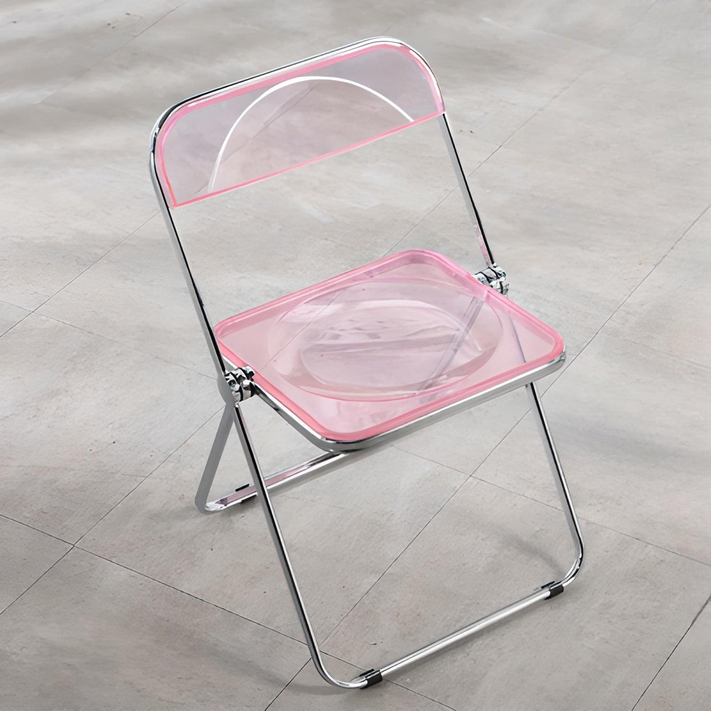 Greta Acrylic Folding Dining Chair