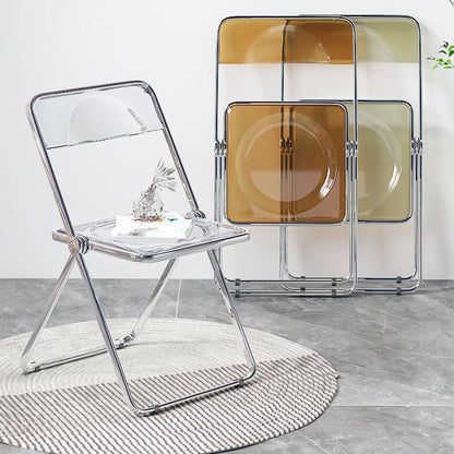 Greta Acrylic Folding Dining Chair