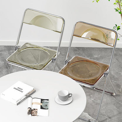 Greta Acrylic Folding Dining Chair