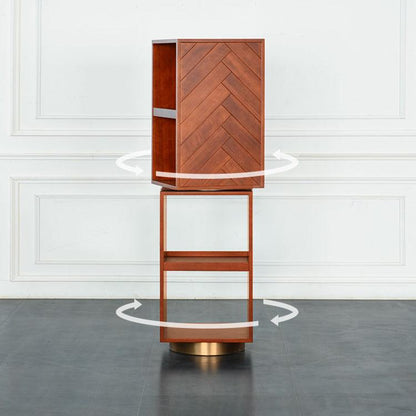 Gunilla Rotating Cube Bookcase