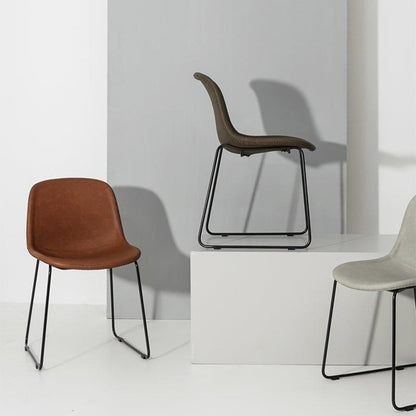 Hazel Faux Leather Dining Chair