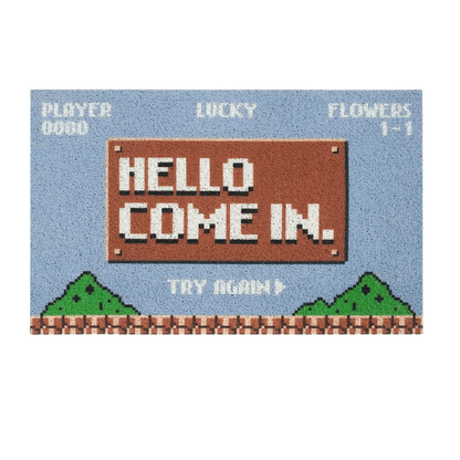 Hello Come In Outdoor Rug