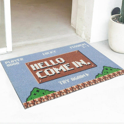 Hello Come In Outdoor Rug