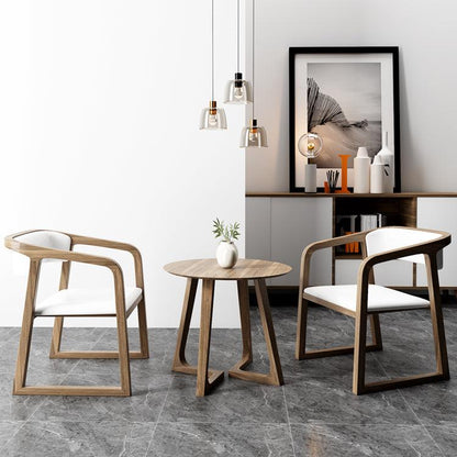 Imelda Solid Wood Armchair