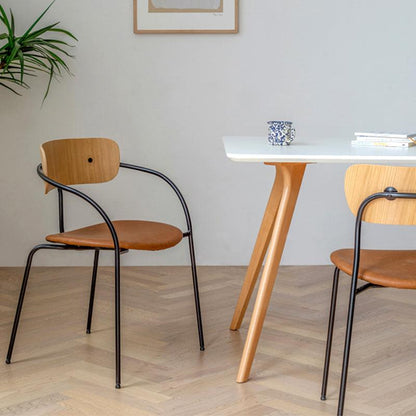 Iryna Industrial Dining Chair