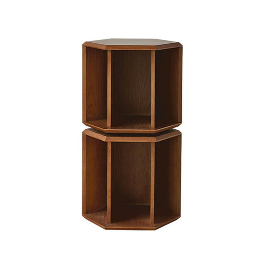 Janne Revolving Geometric Bookcase