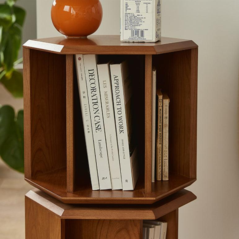 Janne Revolving Geometric Bookcase
