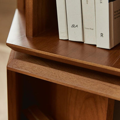 Janne Revolving Geometric Bookcase