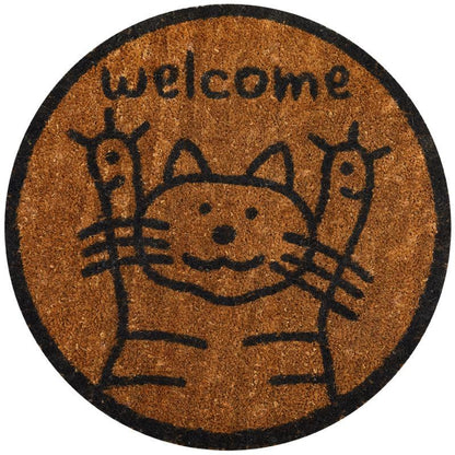 Jeanne Natural Coco Non-Slip Door Mat