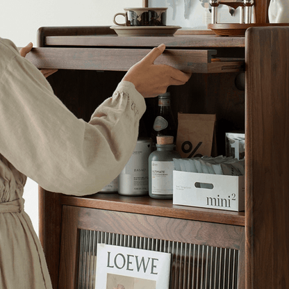 Kalman Wood Bookcase & Cabinet