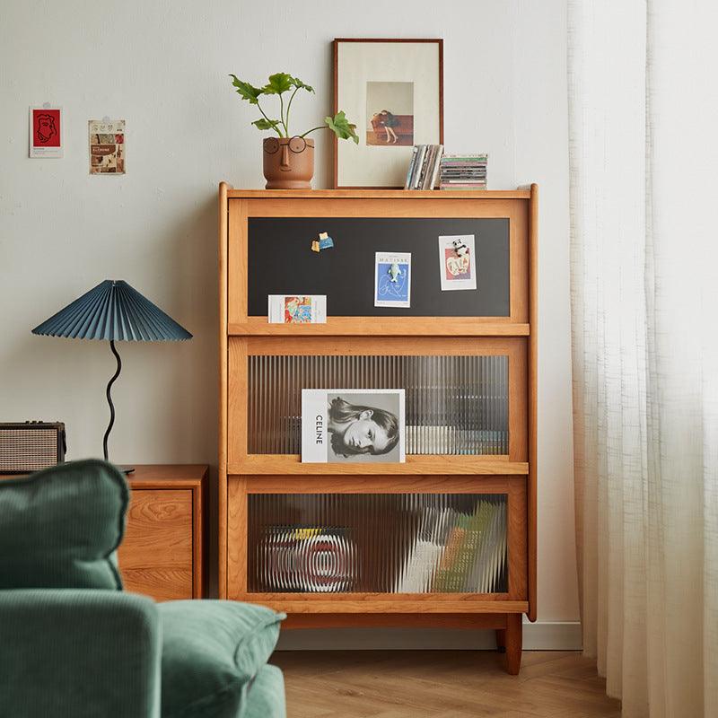 Kalman Wood Bookcase & Cabinet