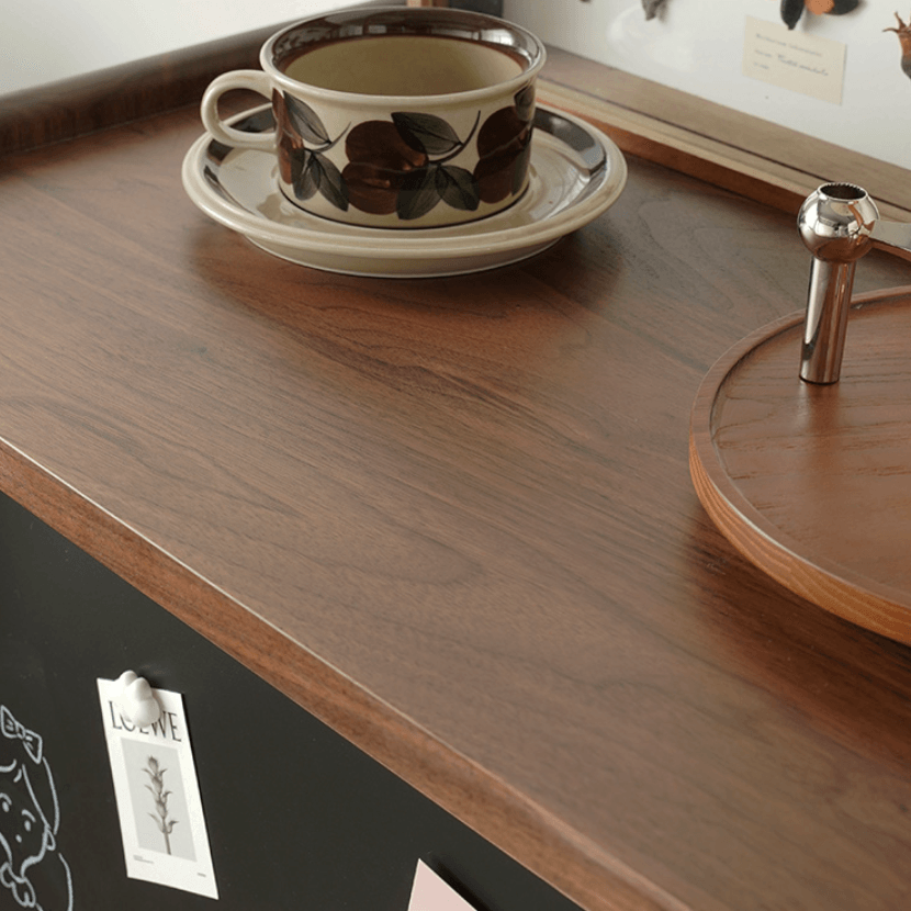 Kalman Wood Bookcase & Cabinet