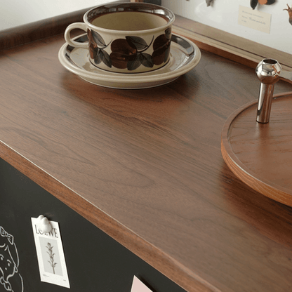 Kalman Wood Bookcase & Cabinet