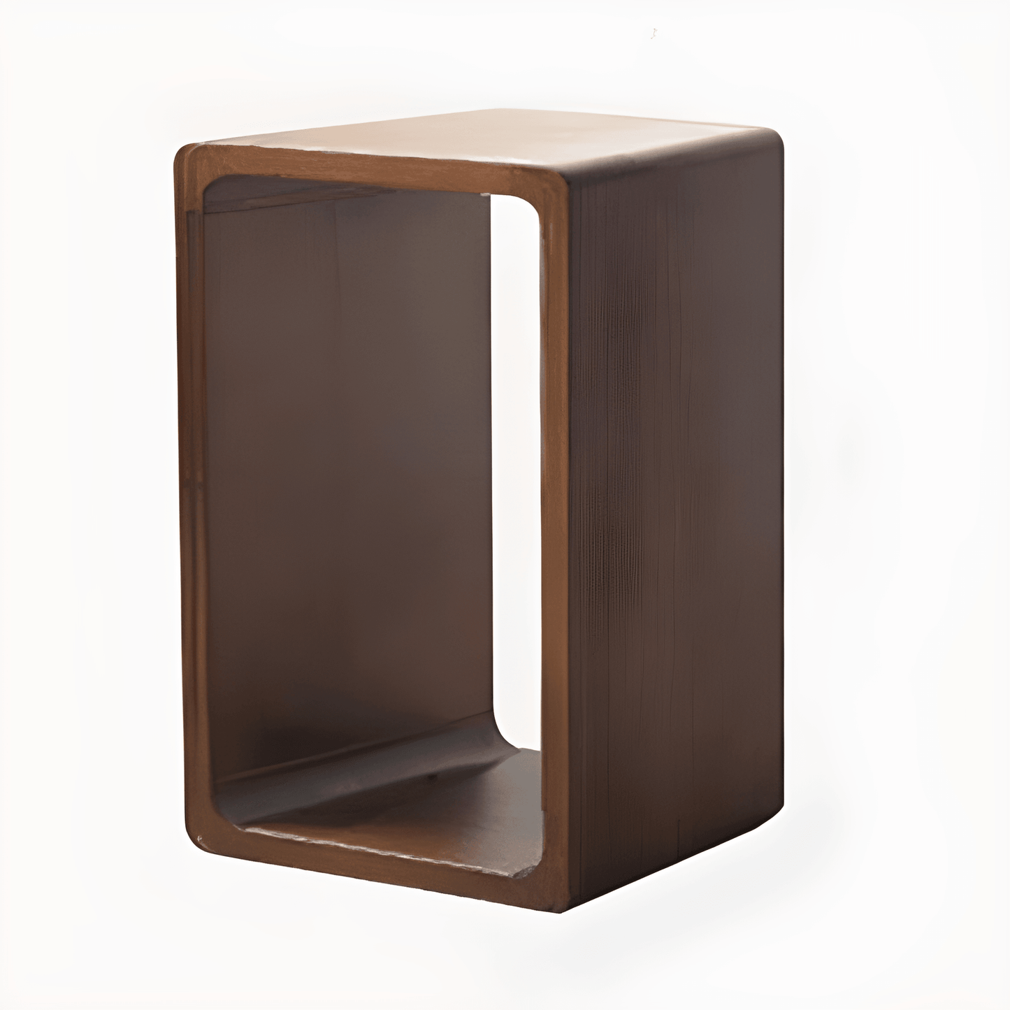Kari Solid Wood Storage End Table