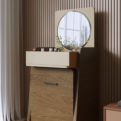 Karla Vanity Set with Stool and Mirror