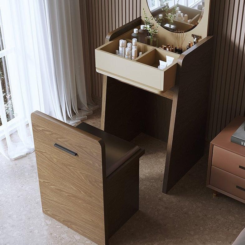 Karla Vanity Set with Stool and Mirror