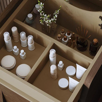 Karla Vanity Set with Stool and Mirror