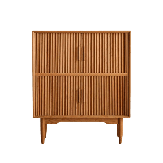 Lilianna Wood Bookcase & Cabinet