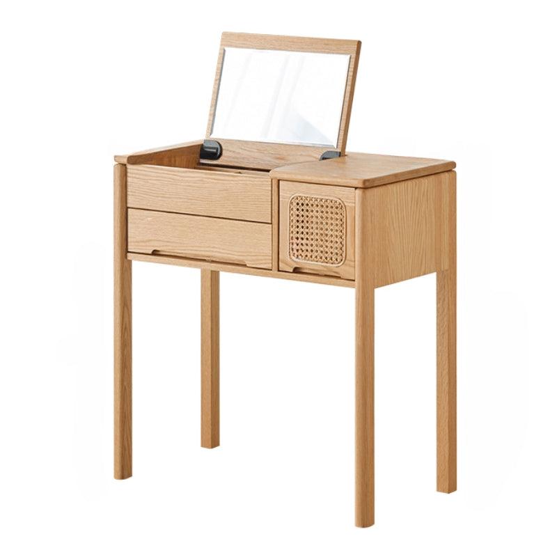 Lucia Solid Wood Vanity Table & Stool