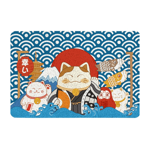 Lucky Cat Outdoor Rug