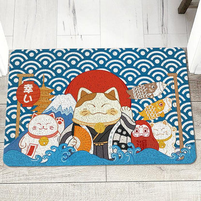 Lucky Cat Outdoor Rug