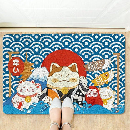 Lucky Cat Outdoor Rug