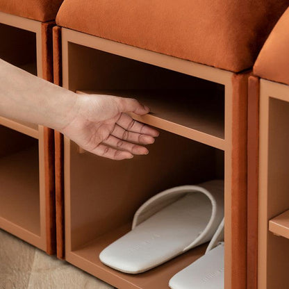 Modern Cubbie Shoe Rack