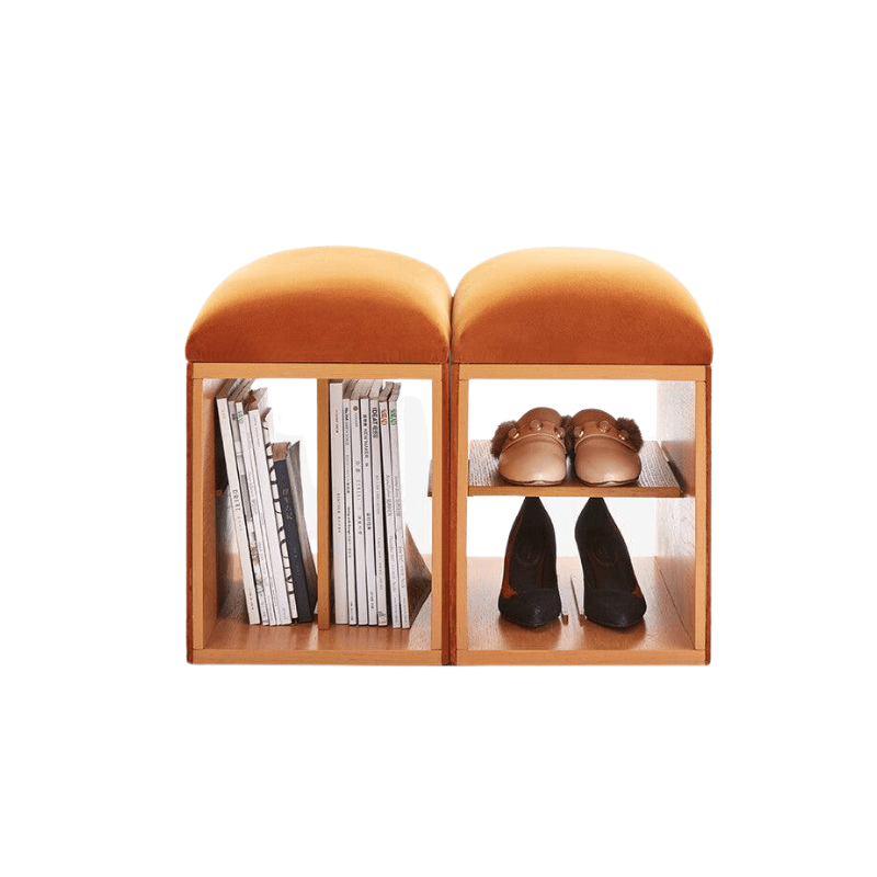 Modern Cubbie Shoe Rack