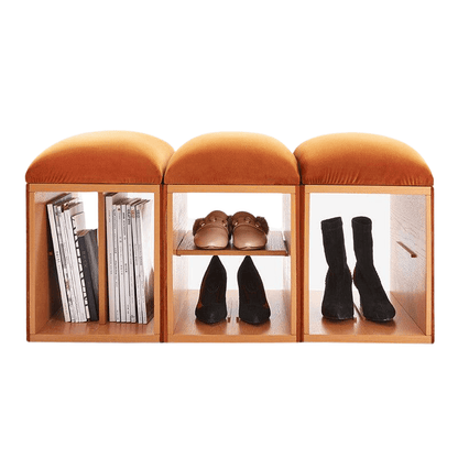 Modern Cubbie Shoe Rack