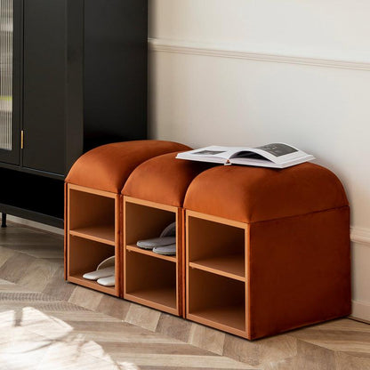 Modern Cubbie Shoe Rack