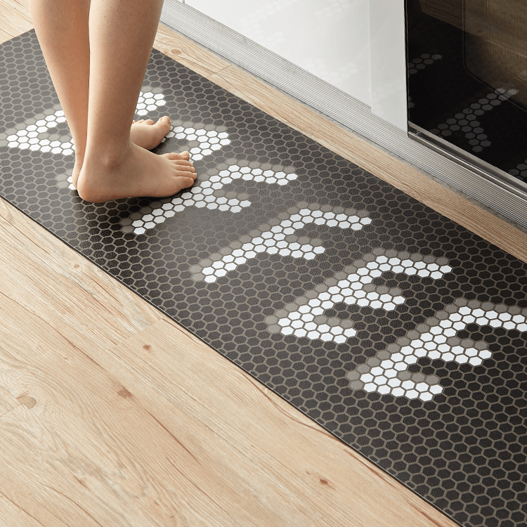 Morning Beverage Kitchen Mat