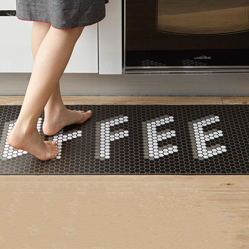Morning Beverage Kitchen Mat