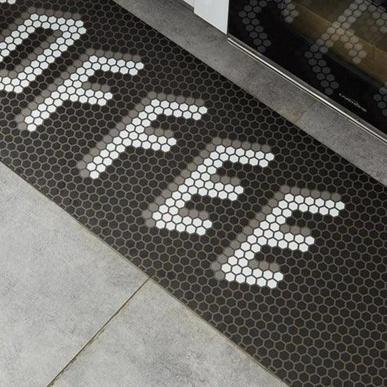 Morning Beverage Kitchen Mat