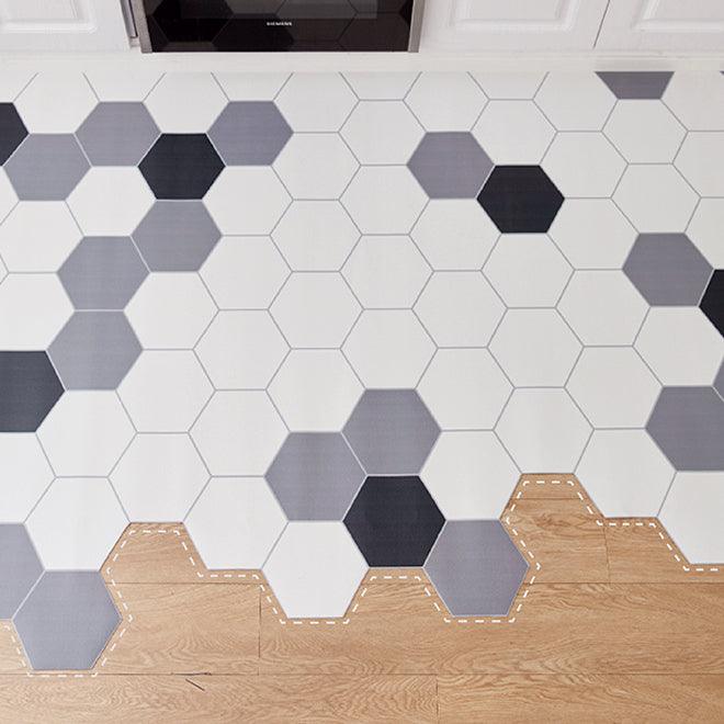 Mozes Hexagon Kitchen Mat