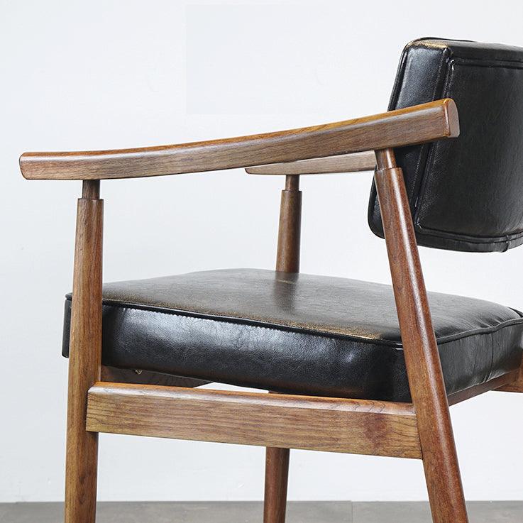 Neci Upholstered Solid Wood Armchair