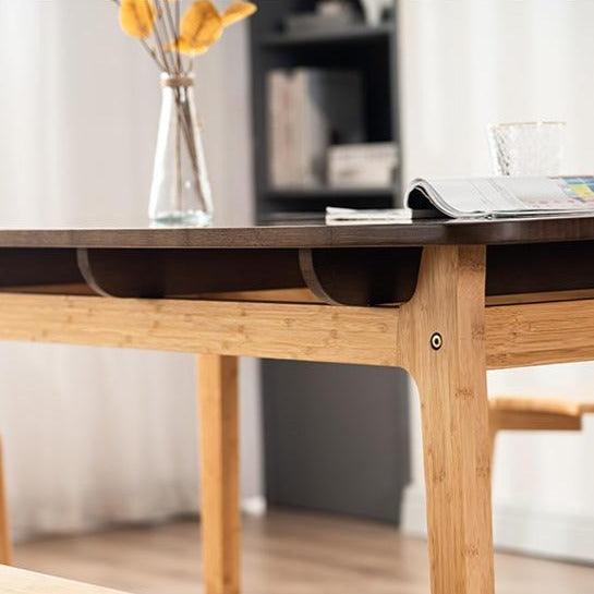 Oleg Organic Bamboo Dining Table