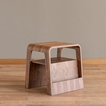 Olezka Versatile Wood Nightstand