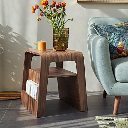 Olezka Versatile Wood Nightstand