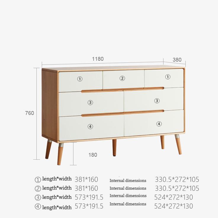 Romana 7 Drawer Dresser