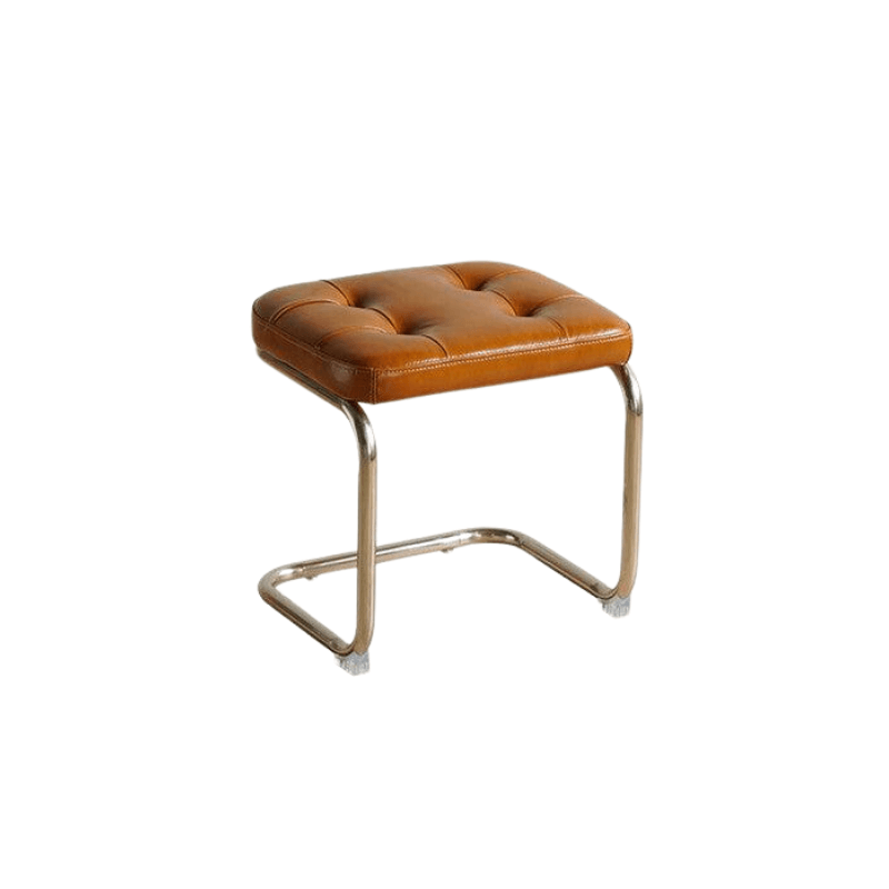 Salvatore Leather Bench & Ottoman