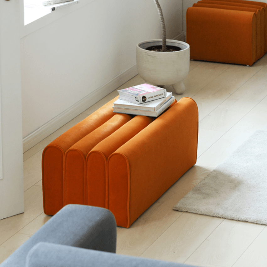 Siv Creative Upholstered Bench & Ottoman