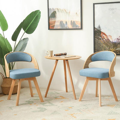 Spindle Rotating Dining Chair