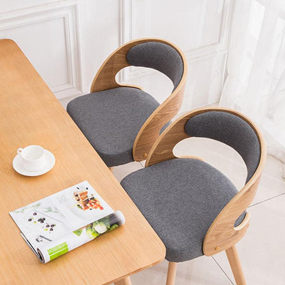 Spindle Rotating Dining Chair