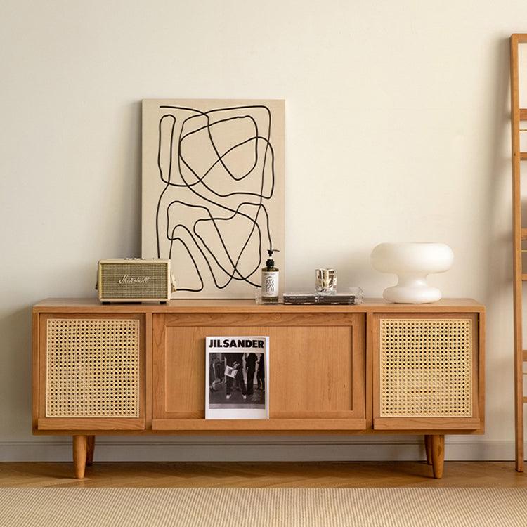 Stefcia Solid Wood TV Stand