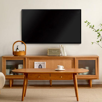 Stefcia Solid Wood TV Stand
