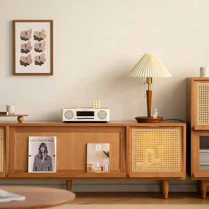 Stefcia Solid Wood TV Stand