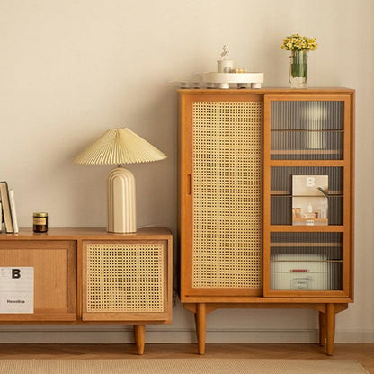 Stefcia Solid Wood TV Stand