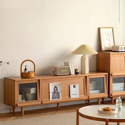 Stefcia Solid Wood TV Stand