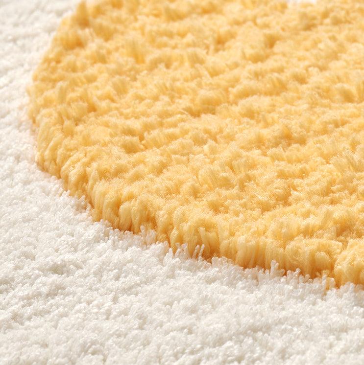 Sunny Side Up Egg Bathroom Rug