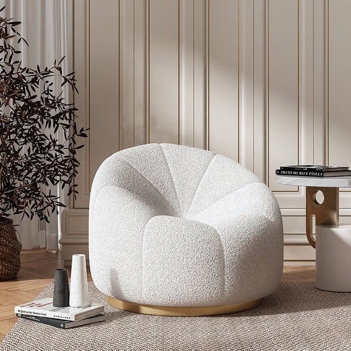 Tetyana Wide Velvet Barrel Chair